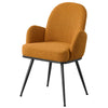 Melomel dining chair, Yellow Fabric