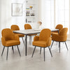 Melomel dining chair, Yellow Fabric