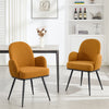 Melomel dining chair, Yellow Fabric