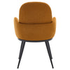 Melomel dining chair, Yellow Fabric