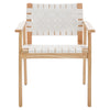 Monastic dining chair, White, 17 3/4"