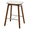 Muscat bar stool, Walnut Frame, 26 inch