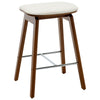 Muscat Counter Stool in Brown Rubberwood