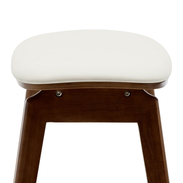 Muscat Counter Stool in Brown Rubberwood
