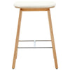 Muscat Counter stool in Natural Rubberwood