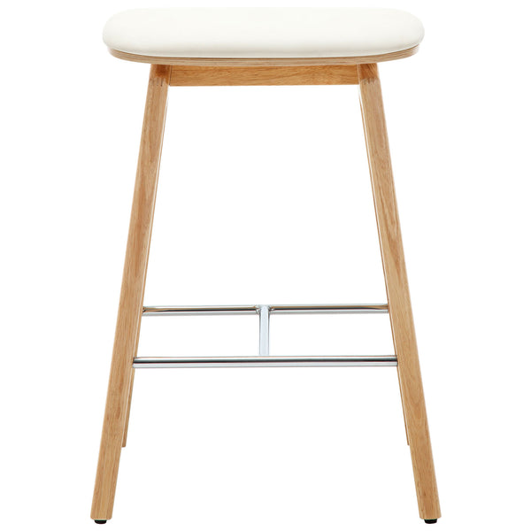 Muscat Counter stool in Natural Rubberwood