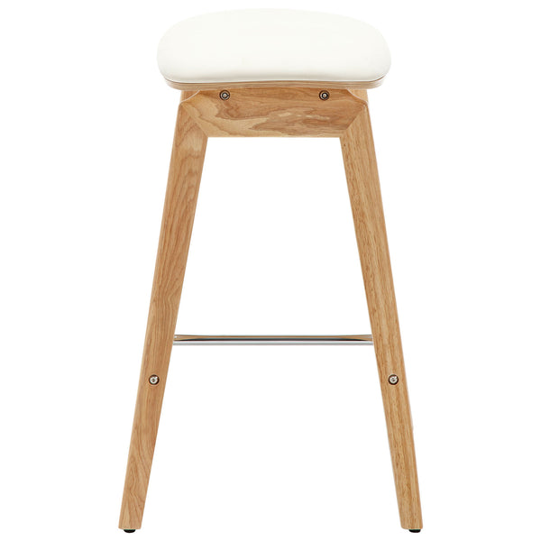 Muscat Counter stool in Natural Rubberwood