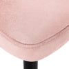 Musque bar stool, Pink Azal Velvet/Counter Height