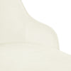 Musque bar stool, White Azal Velvet/Counter Height