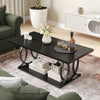 Paektu Coffee Table in Black Finish
