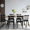 Porter dining chair, Black Ash Veneer