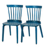 Porter dining chair, Blue, 17 3/8"