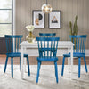 Porter dining chair, Blue, 17 3/8"