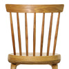 Porter dining chair, Wood, 17 3/8"