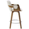 Rimava Counter Stool in Moonlight Sarma Leather