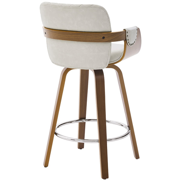 Rimava Counter Stool in Moonlight Sarma Leather