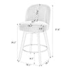 Roussi counter stool dimensions