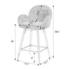 Rudava counter stool dimensions
