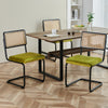 Schwarz dining chair, Olive Azal Velvet-Black Finish