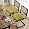 Schwarz dining chair, Olive Azal Velvet-Black Finish