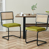 Schwarz dining chair, Olive Azal Velvet-Black Finish