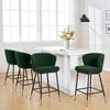 Seibel bar stool, Green Sacy Fabric