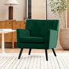 Severny armchair, Green, 17 1/8"