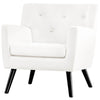 Severny armchair, White, 17 1/8"