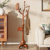 Skyang Coat Rack in Cognac Rubberwood