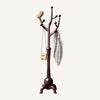 Skyang Coat Rack in Umber Rubberwood