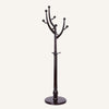 Skyang II Coat Rack in Umber Rubberwood