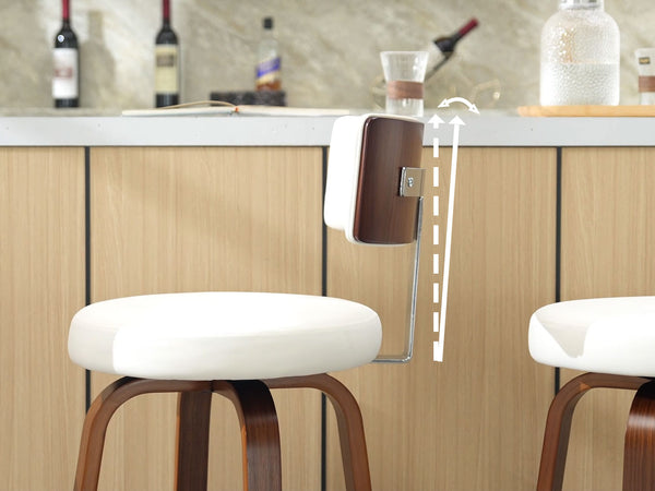 Lean back comfortably