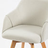 Strong Ale dining chair, Beige, 19 1/8"