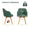 Strong Ale dining chair, Blackish green, 19 1/8"