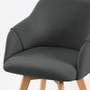 Strong Ale dining chair, Dark gray, 19 1/8"