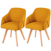 Strong Ale dining chair, Yellow, 19 1/8"