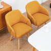 Strong Ale dining chair, Yellow, 19 1/8"