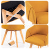 Strong Ale dining chair, Yellow, 19 1/8"