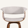 Syrah bar stool, Moonlight Sarma Leather/Counter Height