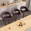 Syrah bar stool, Umber Leather/Bar Height