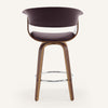 Syrah bar stool, Umber Leather/Counter Height