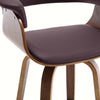 Syrah bar stool, Umber Leather/Counter Height