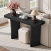 Taline Console Table in Black Oak Veneer