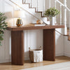 Taline Console Table in Brown Oak Veneer