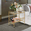 The Crown magazine rack, Golden, 21 5/8"