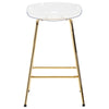 Tinta bar stool, Gold Finish
