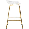 Tinta bar stool, Gold Finish