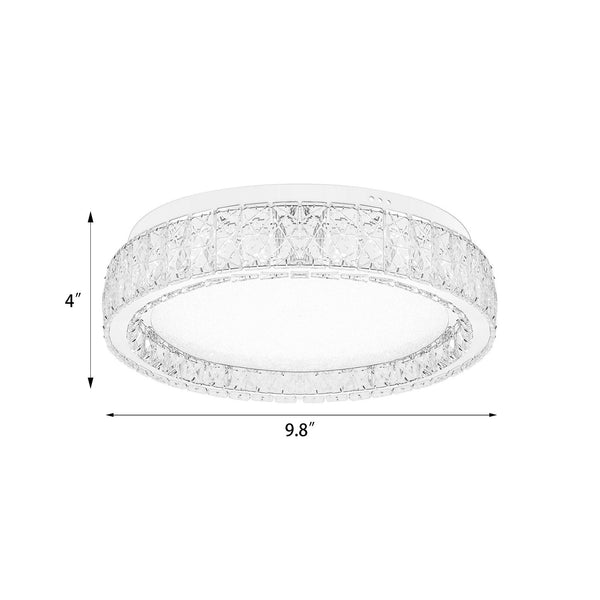 Tourbat flush mount light 10 inch dimensions