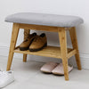 Urdok bench with shoe storage, Wood/Small