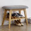 Urdok bench with shoe storage, Wood/Small